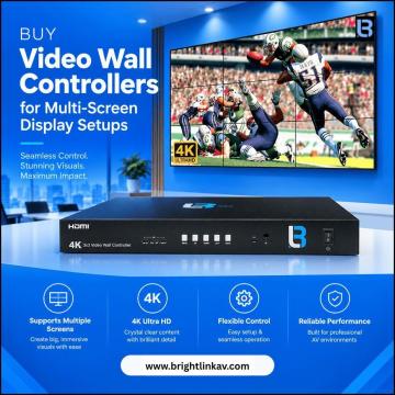Buy Video Wall Controllers for Multi-Screen Display Setups | Brightlink AV