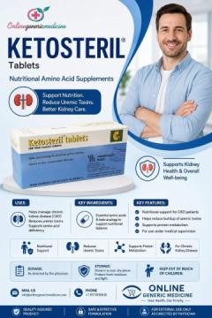 Ketosteril Tablets | Online Generic Medicine