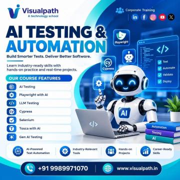 Corporate AI Testing & Automation Training at Visualpath