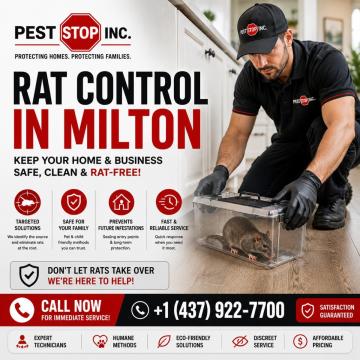 Professional Pest Control Services in Milton, ON | Pest Stop Inc.