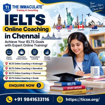 IELTS Online Coaching in Chennai – TICSE