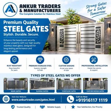 Stainless Steel Gate Manufacturer in Lucknow