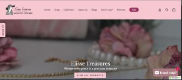 20% OFF Sitewide On Elisse Treasures
