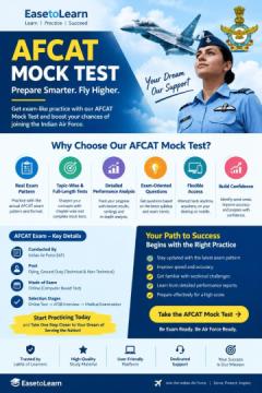 AFCAT Mock Test Series 2027 – Practice Online with EaseToLearn
