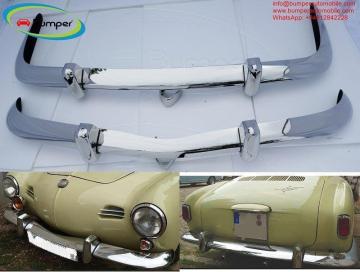 Volkswagen Karmann Ghia Euro type bumper (1955 – 1974) by stainless steel