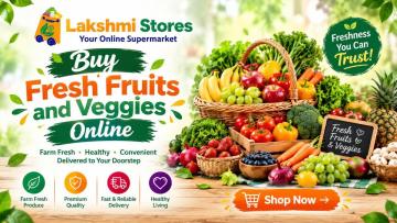 Buy Fresh Fruits and Veggies Online