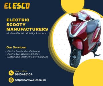 Electric Scooty Manufacturers – Elesco