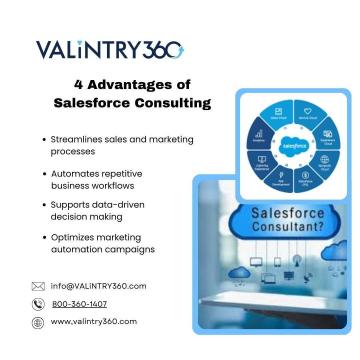4 Advantages of Salesforce Consulting