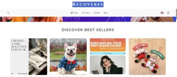 10% OFF All Orders at Recoveres