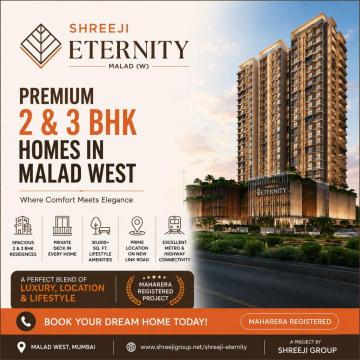New Project in Malad West | Luxury 2 & 3 BHK Flats by Shreeji Group