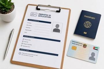 Application for Emirates ID Sharjah