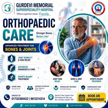 Best Orthopedic Doctor Jagadhri for Advanced Bone and Joint Care