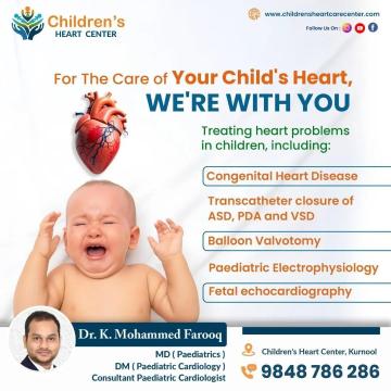Congenital Heart Disease Treatment for Children in Andhra Pradesh