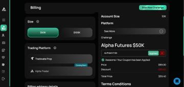 40% OFF Alpha Futures Promo