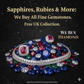 Sell Your Gemstones for Top Cash in the UK – We Buy Diamond