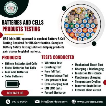 Top Batteries and Cells Testing Laboratory in Pune