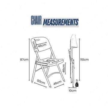 Durable and lightweight folding chairs