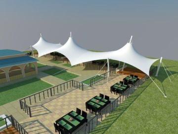 Tensile Membrane Structure in Delhi
