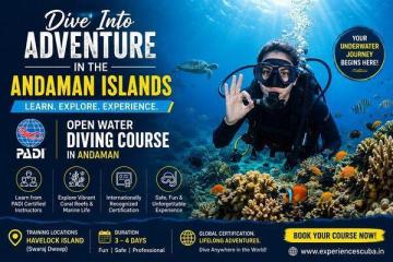 PADI Open Water Diving Course in Andaman