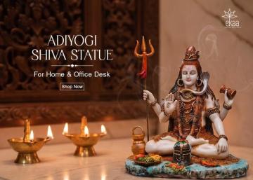 Get Adiyogi Shiva Statue for Home & Office Desk | Shop Now