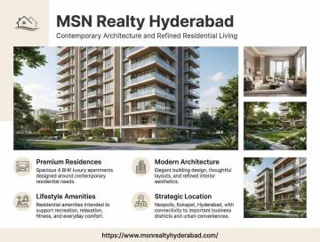 MSN Realty Hyderabad | Elegant Urban Residences