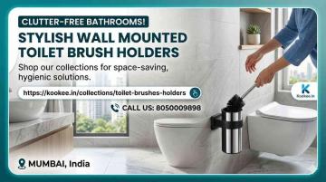 Why a Wall-Mounted Toilet Brush Holder is a Bathroom Game-Changer