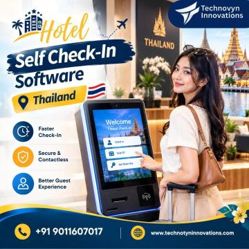 Hotel Self Check-In Software for Thailand Hospitality
