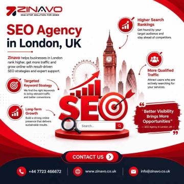 SEO Agency in London, UK | Zinavo