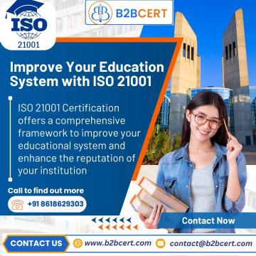 ISO 21001 Certification in California