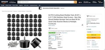 Amazon: 40% OFF 64-Piece Cutting Board Rubber Feet – Limited Time Deal