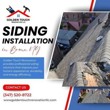 Siding Installation in Bronx NY | Golden Touch Renovation