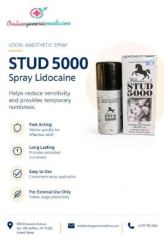 Stud 5000 Spray for Men’s Wellness | Online Generic Medicine