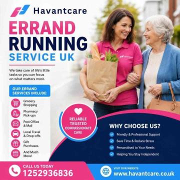 Errand Running Service UK for Reliable Everyday Support