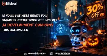Is Your Business Ready for Smarter Operations? Get 30% Off AI Development This Halloween
