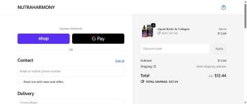 NUTRAHARMONY: Up To 75% OFF Sitewide With Free Shipping