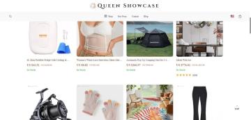 10% OFF Entire Order on Queen Showcase