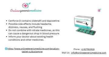 Cenforce D Tablets – Product Information and Usage Guidelines | Online Generic Medicine