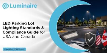 Parking lot lighting manufacturer in USA | eLuminaire