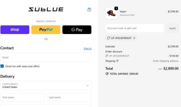 Exclusive Sublue: $150 OFF All Your Orders With Codes
