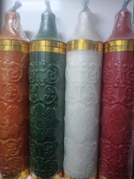 Pillar Candles- AARYAH DECOR AVAILABLE PILLAR CANDLES FROM 3X3 IN