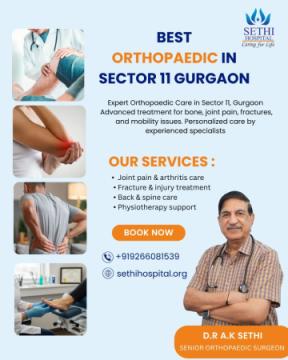 Best Orthopaedic in Sector 11, Gurgaon