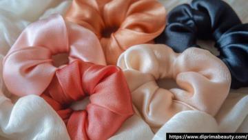 Soft Velvet Hair Scrunchies for Women and Girls