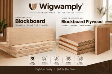 Blockboard Plywood by Wigwam Plywood Strong, Smooth and Termite Resistant- wigwamply