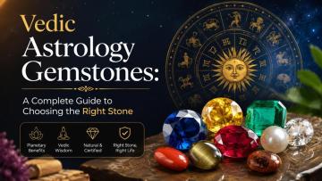 Vedic Astrology Gemstones: A Complete Guide to Choosing the Right Stone