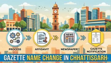 Apply for Gazette for Name Change Service in Chhattisgarh Online