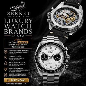Luxury Watch Brands in USA | Use Code Summer to Save 20% on Your 1st Timepiece
