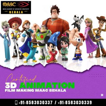 Kickstart Your Career with Animation Courses After 12th at MAAC Behala