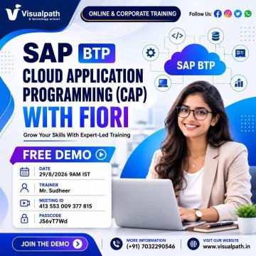 SAP BTP CAP & Fiori Training | Free Live Demo