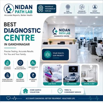 Best Diagnostic Centre in Gandhinagar - Nidan Path Lab