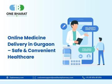 Online Medicine Delivery in Gurgaon – Safe & Convenient Healthcare